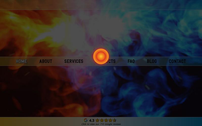 A/C Rescue HVAC homepage