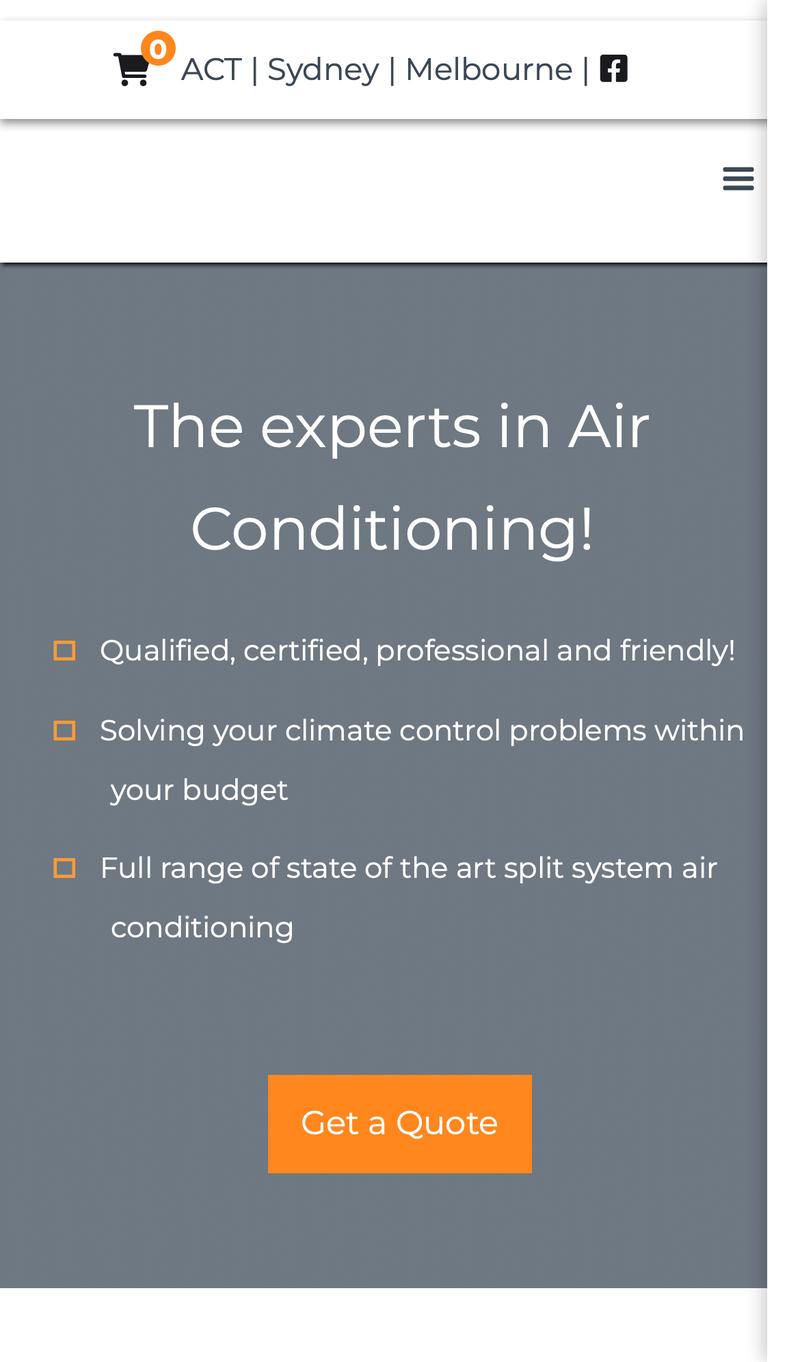 Airomania mobile view