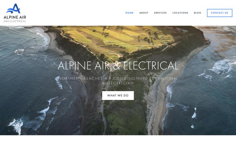Alpine Air & Electrical homepage