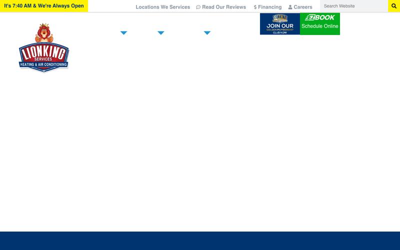 Lion King Heating And Air Conditioning homepage