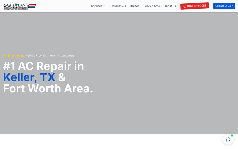 Seal Heating and Air Conditioning homepage